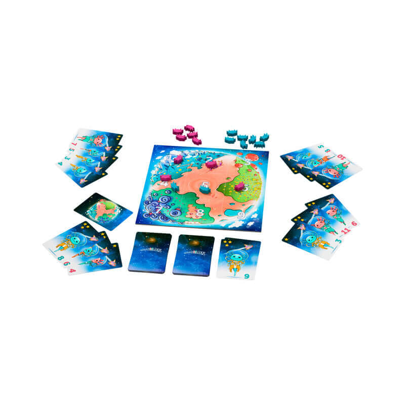 Galaxolote - Juego de riesgo y estrategia - Haba - 8+ años - 2 a 4 jugadores