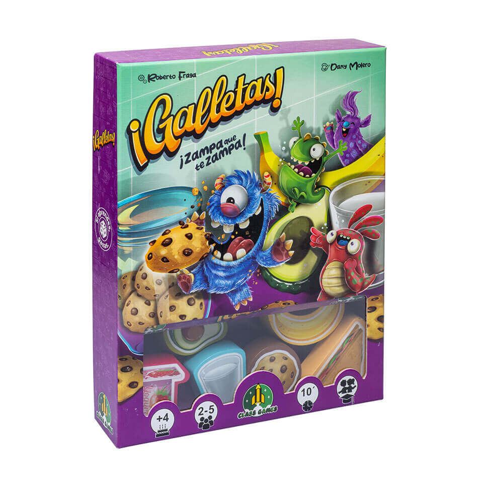 Galletas - Juego de mesa de observación y agudeza visual - Falomir - Desde 4 años - De 2 a 5 jugadores