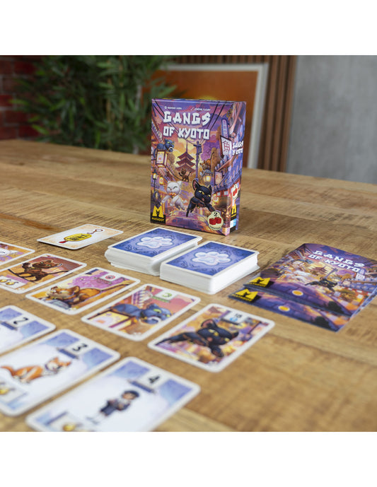 Gangs of Kyoto - Juego de mesa - 2 Tomatoes - 2-5 jugadores - 8+ años - 10-20 min