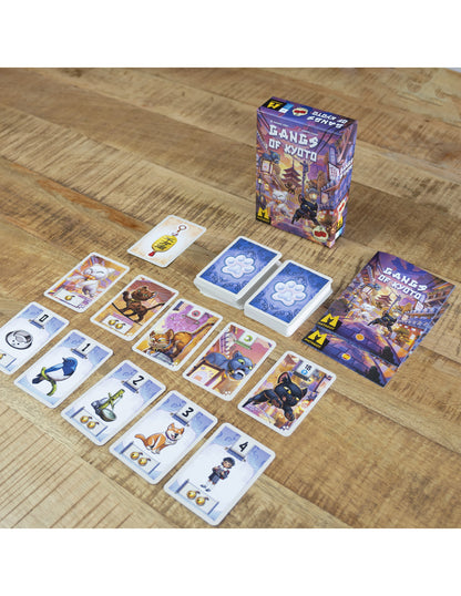 Gangs of Kyoto - Juego de mesa - 2 Tomatoes - 2-5 jugadores - 8+ años - 10-20 min