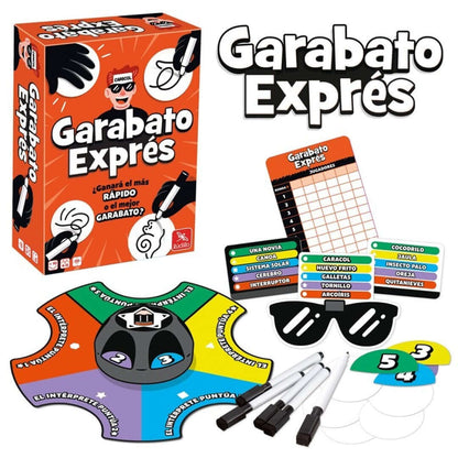 Garabato Express - Juego de mesa - Ludilo - Desde 9 o más años