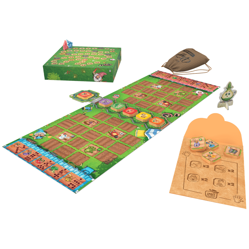 Garden Rush - Juego de mesa - Asmodee - Desde 10 años - 2 jugadores