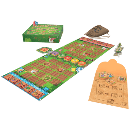 Garden Rush - Juego de mesa - Asmodee - Desde 10 años - 2 jugadores