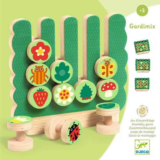 Gardimix - Juego de mesa - Djeco - Desde 3 años Board Games