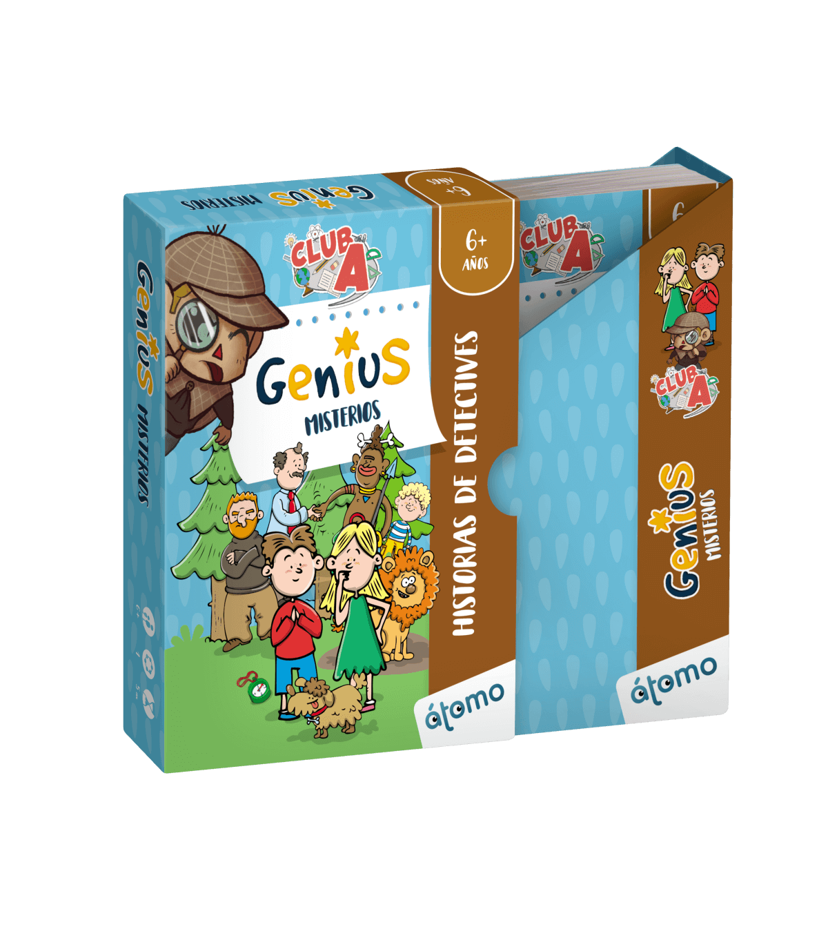 GENIUS! Misterios Club A | 6 años | Atomo Books