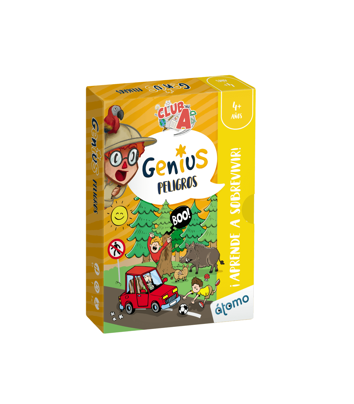 GENIUS! Peligros Club A | 4 años | Atomo Books
