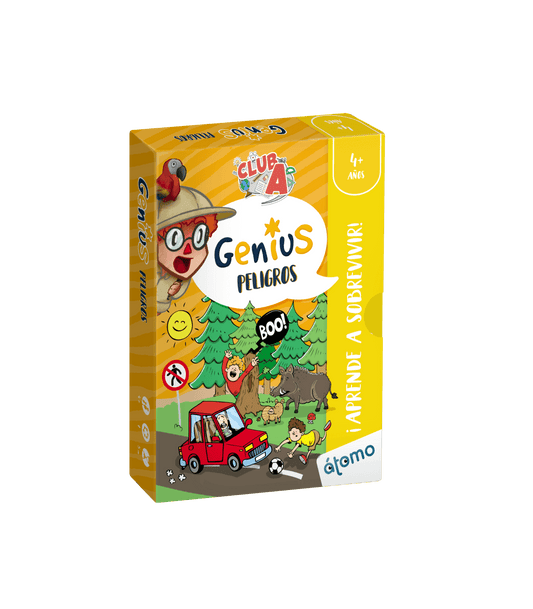 GENIUS! Peligros Club A | 4 años | Atomo Books