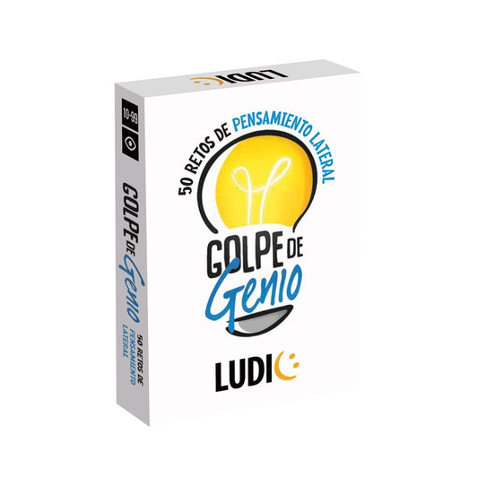 Golpe de Genio - Juego de mesa - Ludilo - 1+ jugadores - 10+ años - 30 min