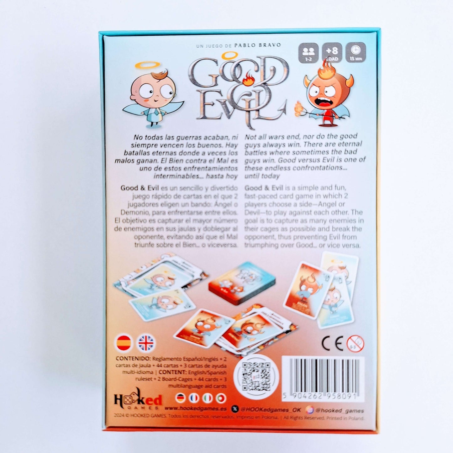 Good and Evil  - Juego de mesa - Desde 8 años - 1 a 2 jugadores