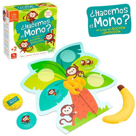 ¿Hacemos el mono? - Juego de mesa - Ludilo - Desde 2 años