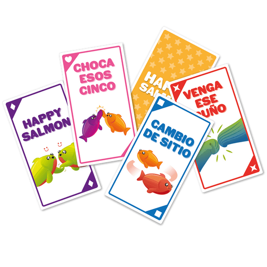 Happy Salmon - Juego de mesa - Asmodee - Desde 6 años Board Games