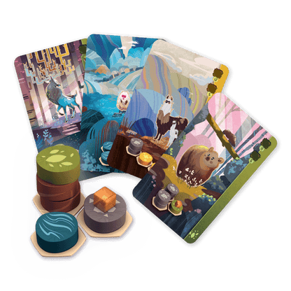 Harmonies - Juego de mesa - Asmodee - Desde 10 años - 1 a 4 jugadores