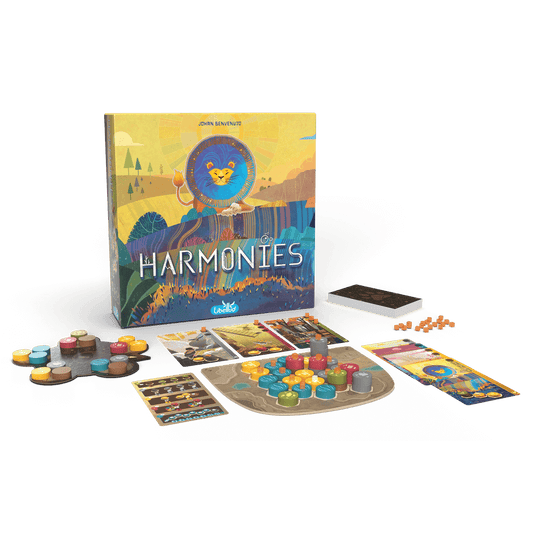 Harmonies - Juego de mesa - Asmodee - Desde 10 años - 1 a 4 jugadores