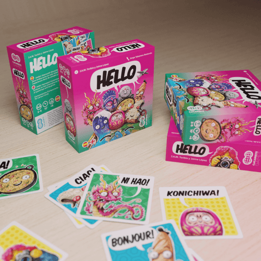 Hello - Juego de mesa - Cacahuete Games - Desde 6 años Board Games