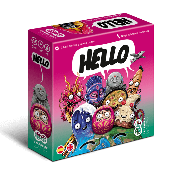 Hello - Juego de mesa - Cacahuete Games - Desde 6 años Board Games