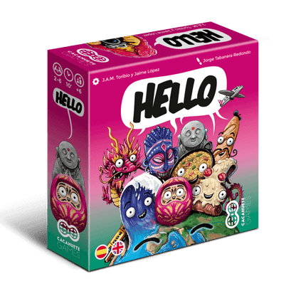 Hello - Juego de mesa - Cacahuete Games - Desde 6 años Board Games