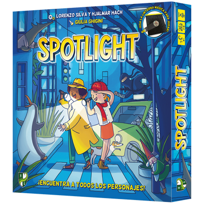 Spotlight  - Juego de observación  - Asmodee - Desde 6 años - 1 a 5  jugadores