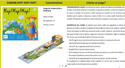 Hop Hop Hop - Juego de mesa desde los 4 años