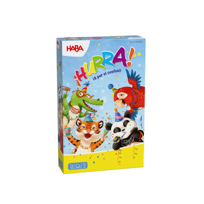 ¡ Hurra ! - Juego de mesa - Haba - 2-4 jugadores - 3+ años - 15 min
