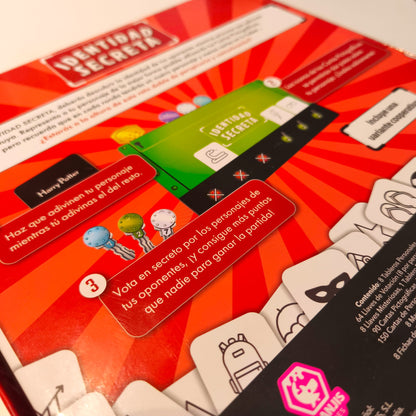 Identidad Secreta - Juego de mesa - Tranjis - +10 años - Desde 9 o más años