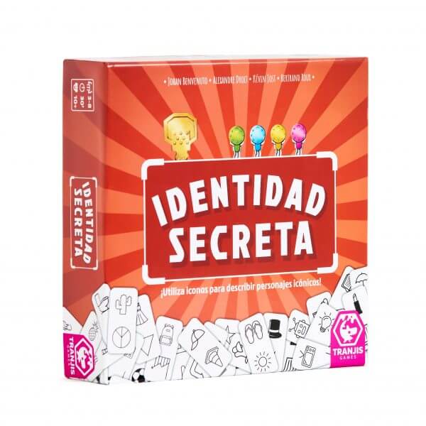 Identidad Secreta - Juego de mesa - Tranjis - +10 años - Desde 9 o más años