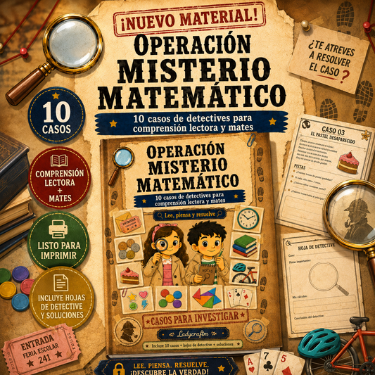 OPERACIÓN MISTERIO MATEMÁTICO | Ladycraft