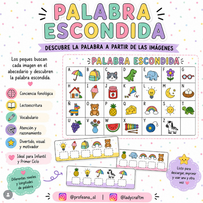 ✨PALABRA ESCONDIDA✨  | Ladycraft
