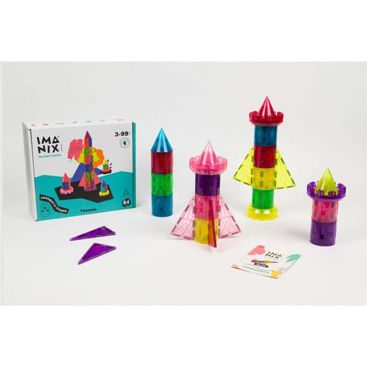 Imanix Rocket Castle 64 pzas. Building Toys