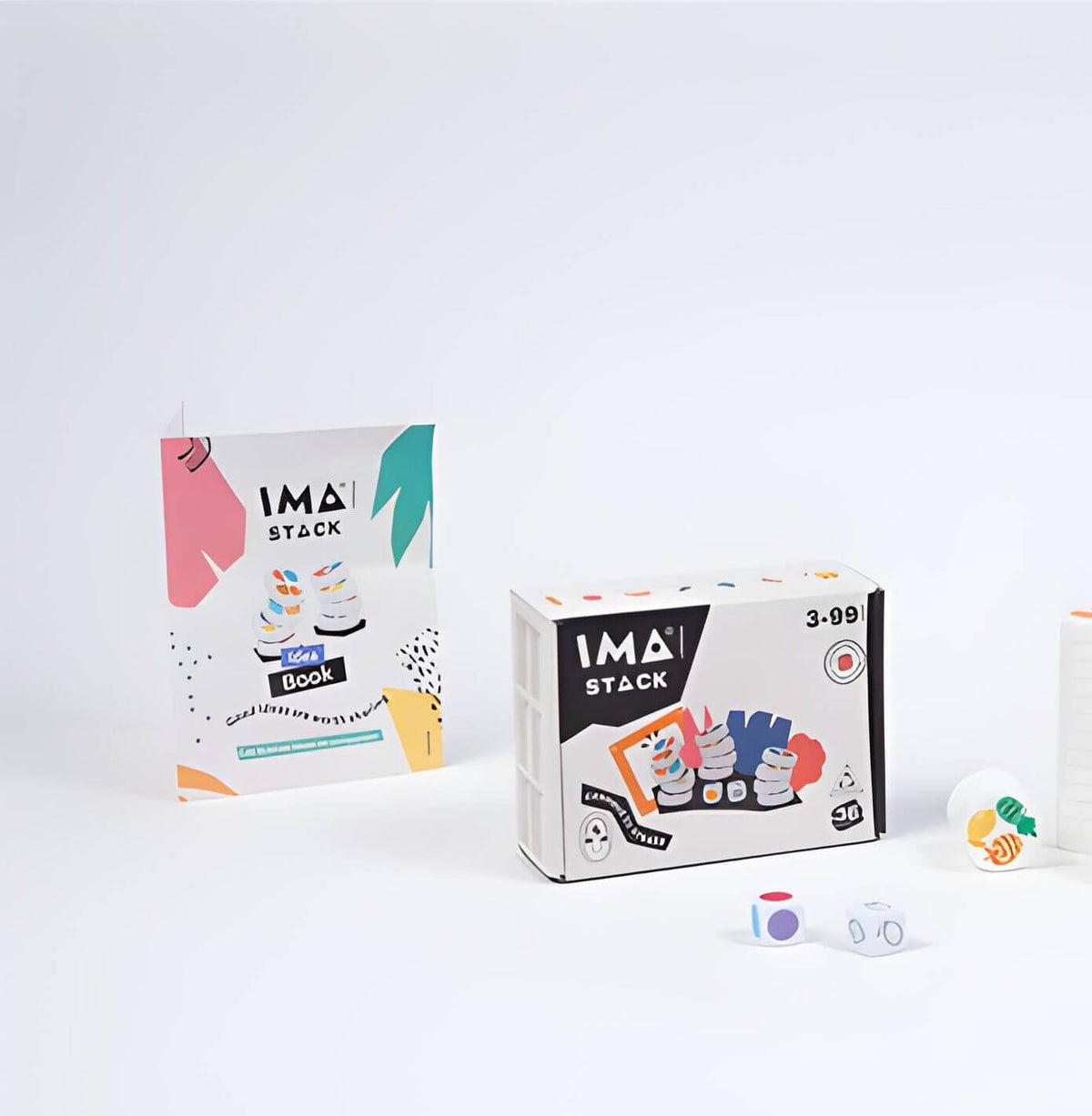 Imastack - Juego imantado - Atención, velocidad y diversión de Imanix