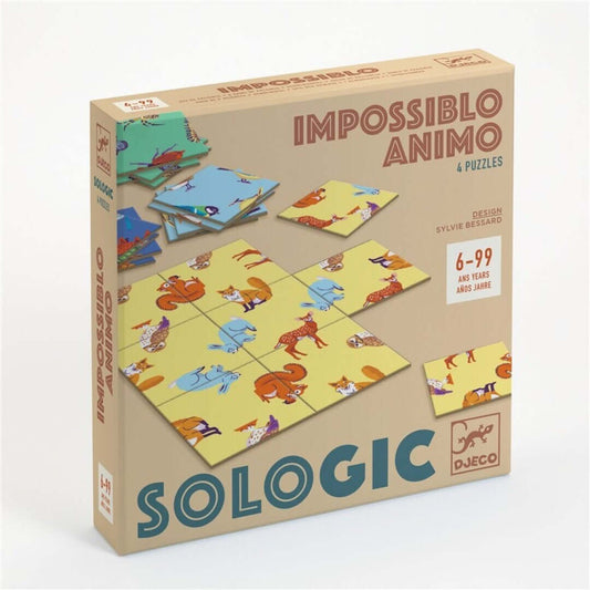 Impossible Animo - Juego de lógica - Djeco - Desde 6 años Board Games