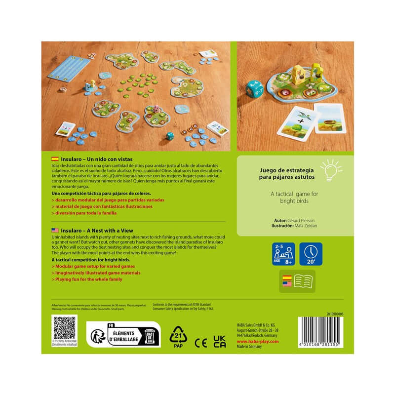 Insularo - Juego de mesa - Haba - Desde 8 años Board Games