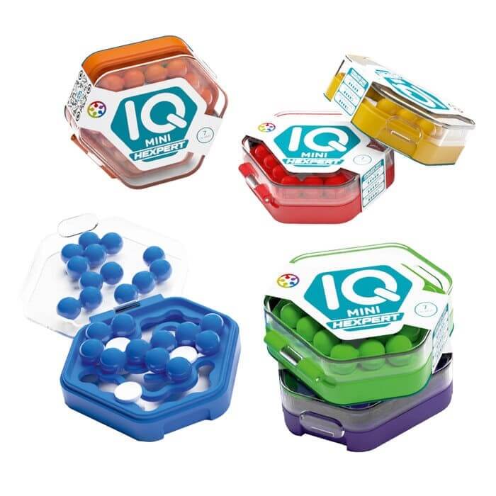 IQ Mini Hexpert Azul - Juego de mesa - SMART GAMES - Desde 7 años Board Games