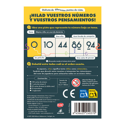 Ito - Juego de mesa - MALDITO GAMES - 2-8 jugadores - 8+ años - 10 min
