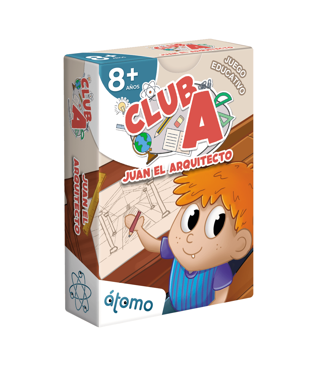 JUAN EL ARQUITECTO - CLUB A - Juego de mesa - Atomo - Desde 8 años