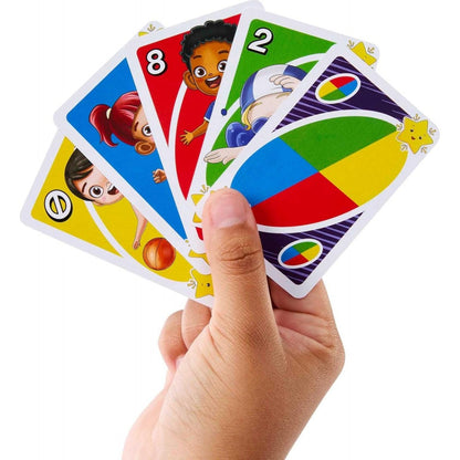 Juego Uno Junior Move - Juego de cartas para niños - Mattel - Desde 3 años