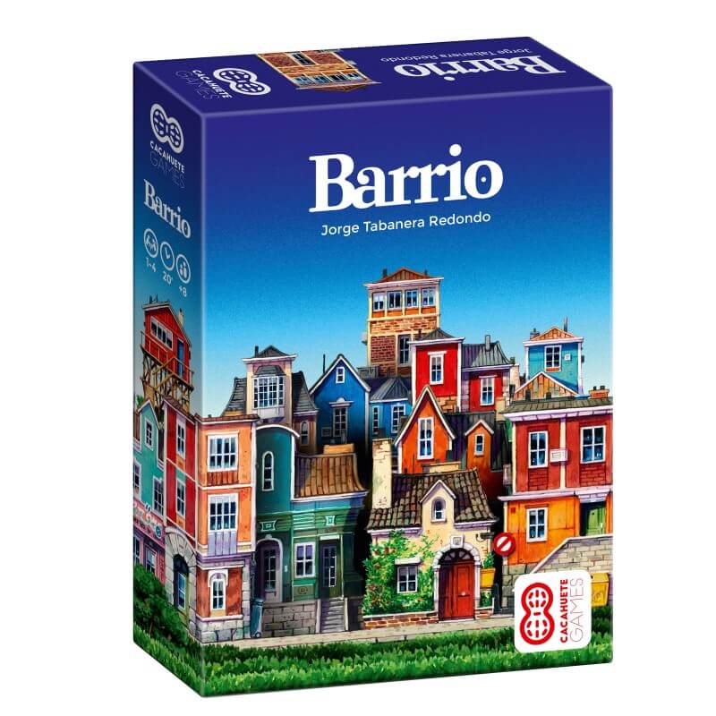 Barrio - Juego de mesa - Cacahuete Games - Desde 8 años Board Games