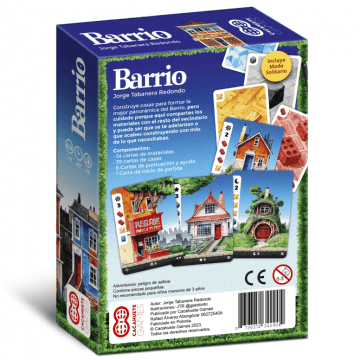 Barrio - Juego de mesa - Cacahuete Games - Desde 8 años Board Games