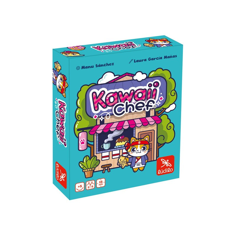 Kawaii Chef - Juego de mesa - Ludilo - 2-5 jugadores - 5+ años - 15 min