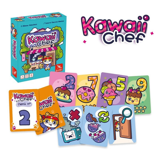Kawaii Chef - Juego de mesa - Ludilo - 2-5 jugadores - 5+ años - 15 min