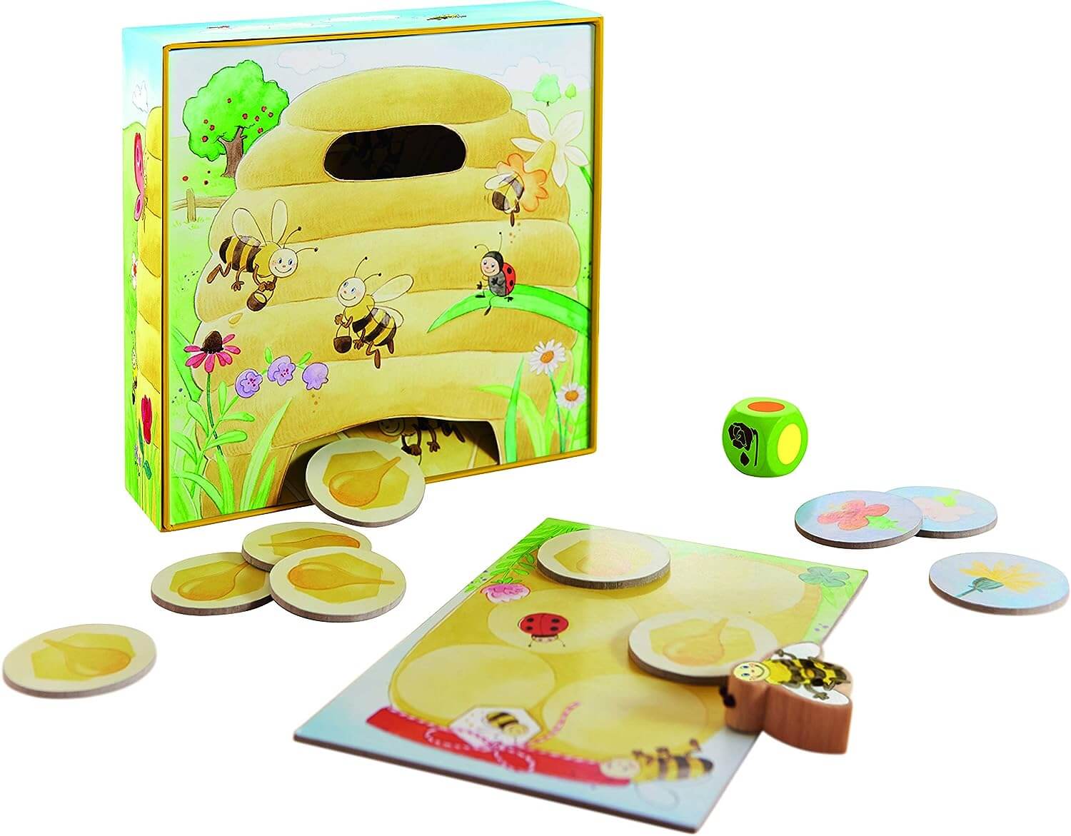 La abeja Adela - Juego de mesa - Haba - Desde 2 años