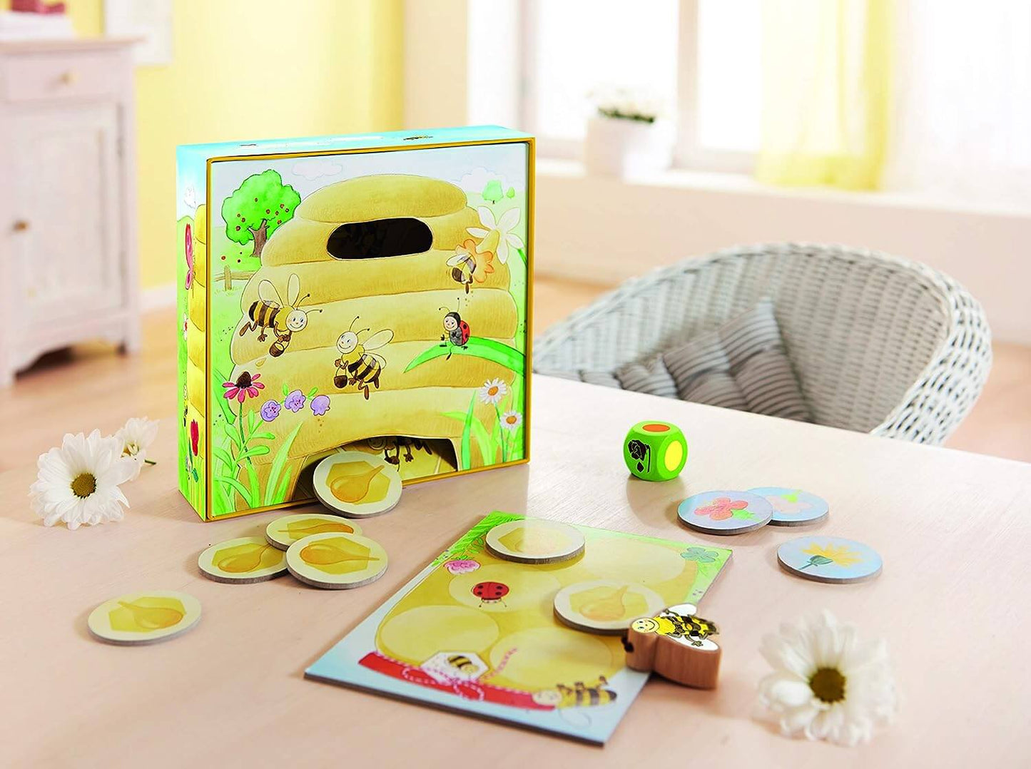 La abeja Adela - Juego de mesa - Haba - Desde 2 años
