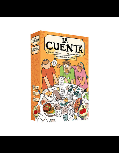 La Cuenta – 2 Tomatoes - Juego de cartas y Faroleo - 7+ años · 3-8 jug. · 15 min