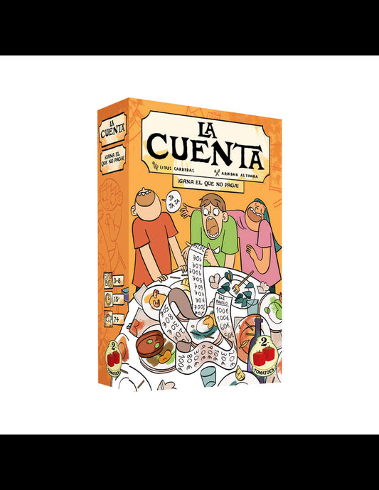 La Cuenta – 2 Tomatoes - Juego de cartas y Faroleo - 7+ años · 3-8 jug. · 15 min