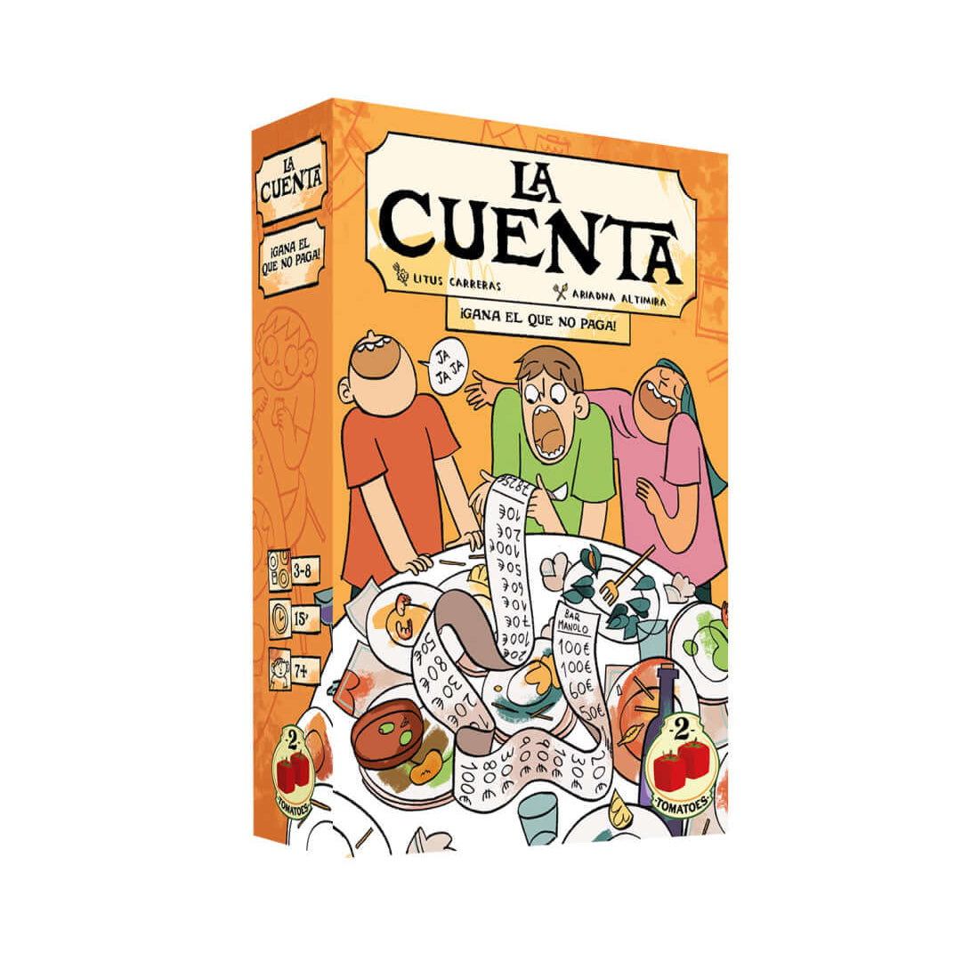 La Cuenta, juego de cartas de estrategia y faroleo, 15 minutos, desde 7 años