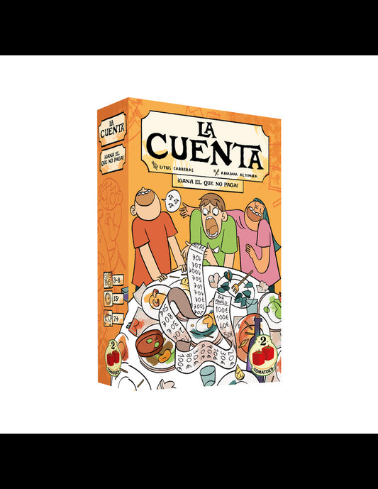 La cuenta - Juego de cartas con mucho pique - 2 Tomatoes - 7+ años - 3 a 8 jugadores