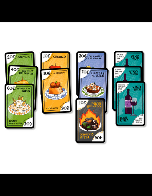La cuenta - Juego de cartas con mucho pique - 2 Tomatoes - 7+ años - 3 a 8 jugadores