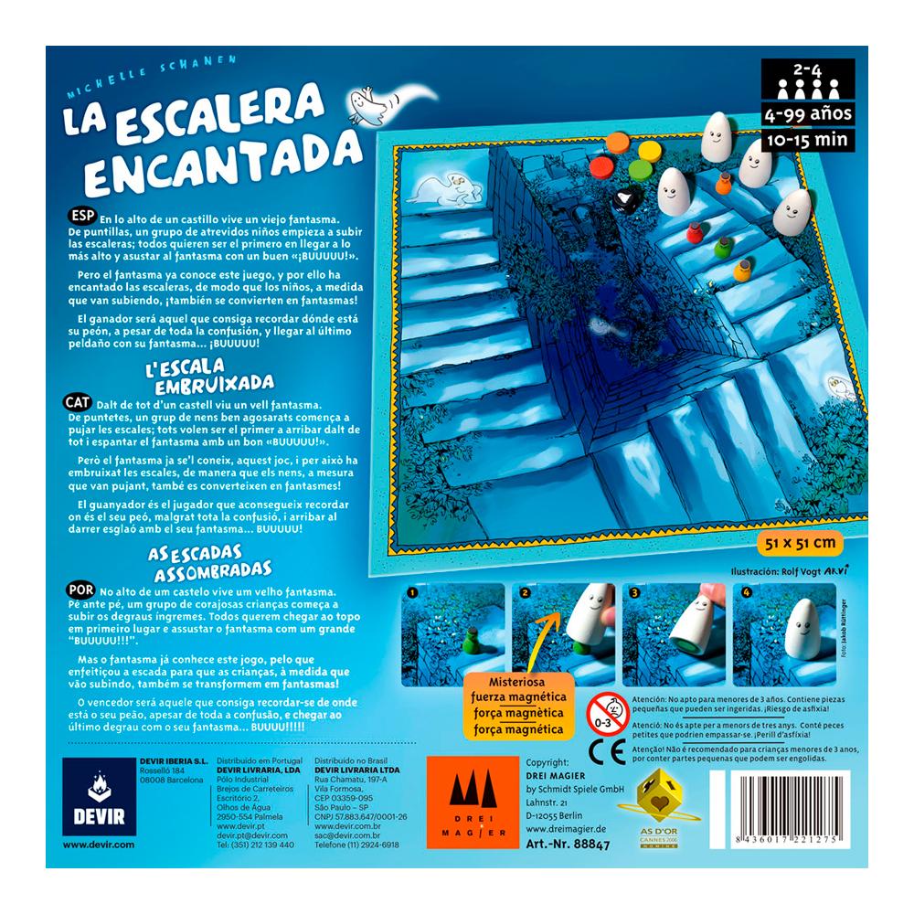 La Escalera Encantada     - Juego de mesa - Devir - Desde 4 años