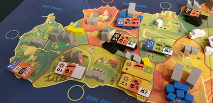 La Famiglia: La Gran Guerra de la Mafia - Juego de mesa - MALDITO GAMES - Desde 16 años - 4 jugadores