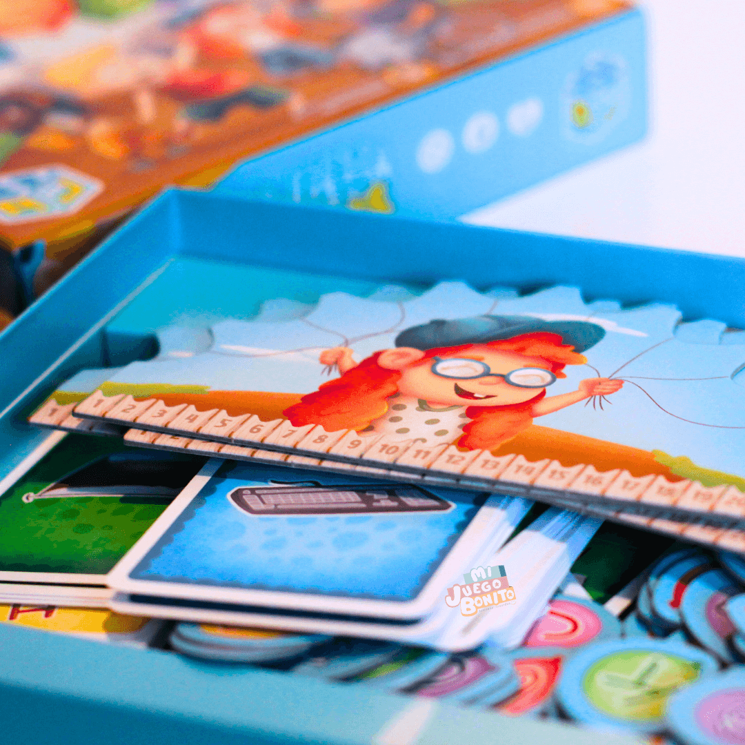 La Fiesta de las Letras – Atomo Games - Juego de formar palabras - 5+ años · 1-4 jugadores · 20 min