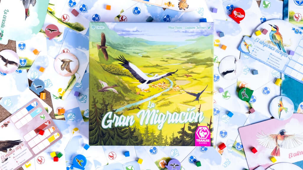 La Gran Migración - Juego de mesa Party - Tranjis - Desde 8 años + de 2 a 8 jugadores